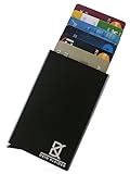 dein kleider minimalist design anti-theft rfid metal card wallet black|Dein Kleider Minimalist Design Anti Theft RFID Metal Card Wallet .